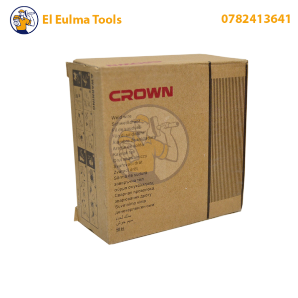 Fil de soudure solide AWS ER70S-6 1.0mm 1 kg pour soudage MIG CROWN