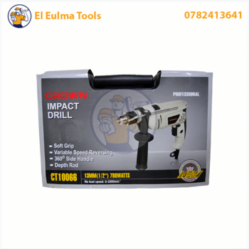 Perceuse a percussion 780W 13mm CROWN