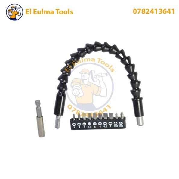Tournevis flexible avec 12 Bit PRELUX