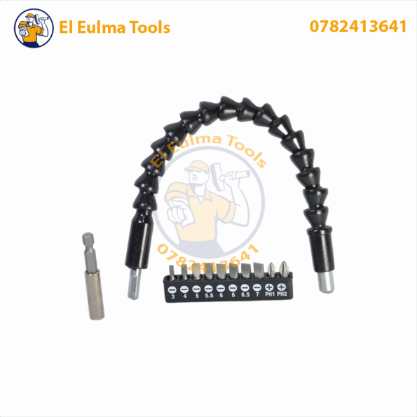 Tournevis flexible avec 12 Bit PRELUX