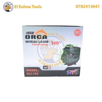 Niveau laser 4D 16 lignes 2 Batteries ORCA