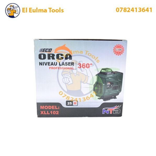 Niveau laser 4D 16 lignes 2 Batteries ORCA