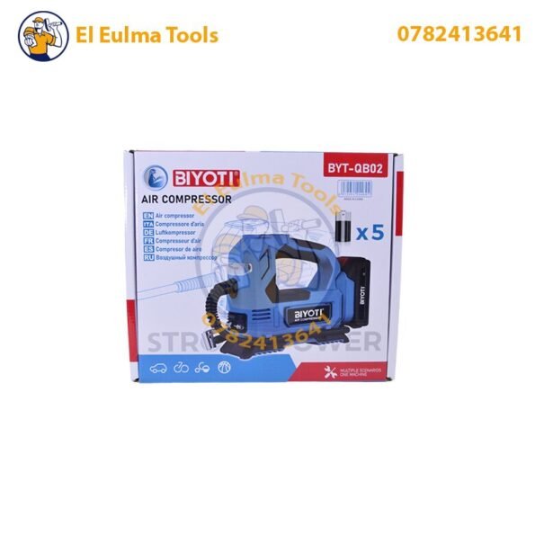 Compresseur d'air multifonctionnel sans fil 12V BIYOTI