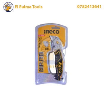 Couteau utilitaire avec 6 lames INGCO