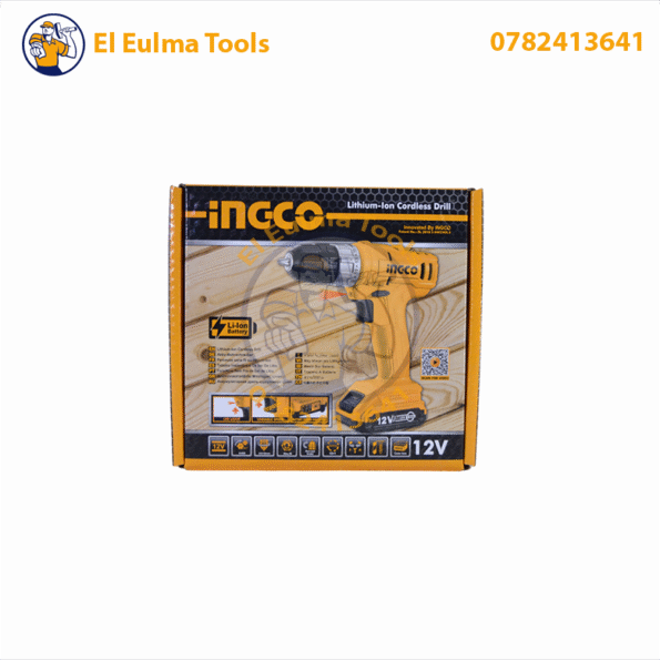 Visseuse perceuse sans-fil 12V INGCO