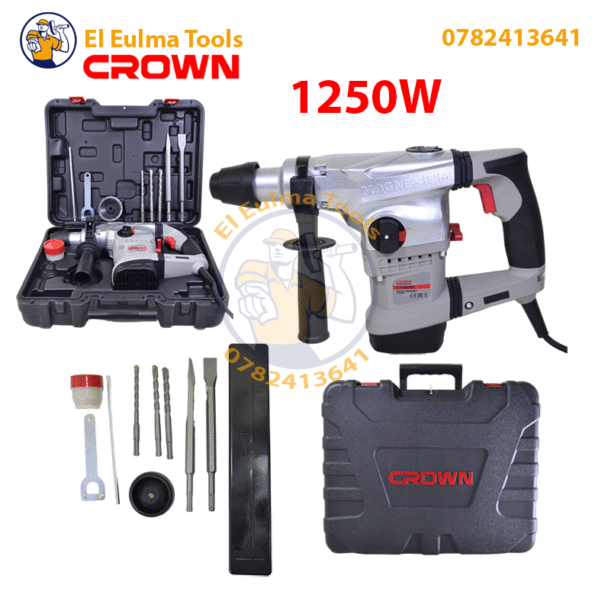 Marteau Perforateur 1250w 32mm Crown