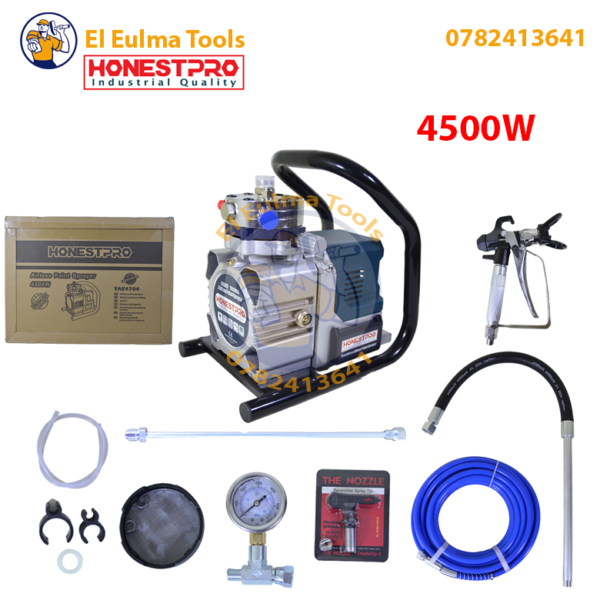 Station De Peinture Airless 4500w Honestpro