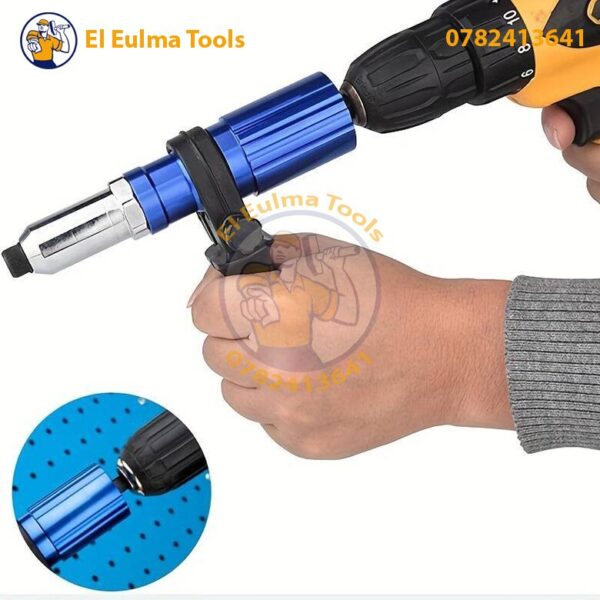Adaptateur Convertisseur Visseuse en Riveteuse
