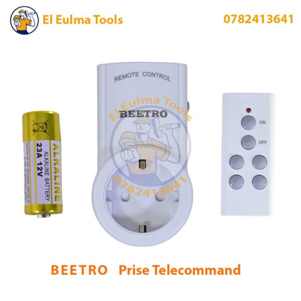 Prise Electrique Avec Telecommande BEETRO LA339