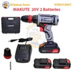 Visseuse devisseuse sans fil 0.8-10mm 20V 2 Batteries MAKUTE CD027-LX