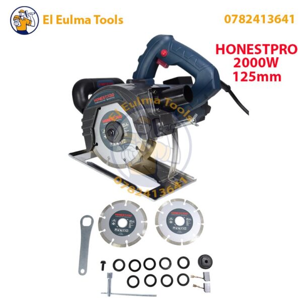 Rainureuse 2000W 125mm HONESTPRO YAE2818