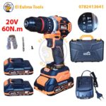 Visseuse perceuse a percussion Sans-fil 60N.m 2 Batteries 20v brushess ORCA 320PRO
