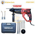 Marteau perforateur 1050W Anti-Vibration SOFICLEF MPZ1050-26AV