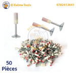 Rivets en acier pour pistolet à rivet manuel 32mm 50 pièces HONESTPRO YAG3010
