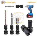 Convertisseur de clé a choc en visseuse 1/2"-1/4" 1 Pièce HONESTPRO YAE5011