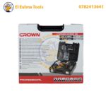 Visseuse Perceuse à Percussion Sans Fil 2 Batteries 20v 2Ah avec Kit d'outils et d'accessoires 29 Pcs CROWN CT21102H-2-(29) EK - الصورة 2