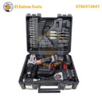 Visseuse Perceuse à Percussion Sans Fil 2 Batteries 20v 2Ah avec Kit d'outils et d'accessoires 62 Pcs CROWN CT21102H-2-(62)EK – Image 5