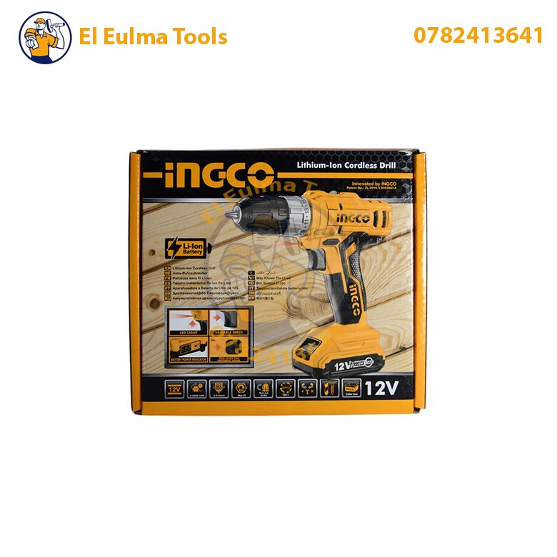 DSC0081-Photoroom-3.jpg Perceuse Sans-Fil 12V 1 Batterie INGCO – Image 2