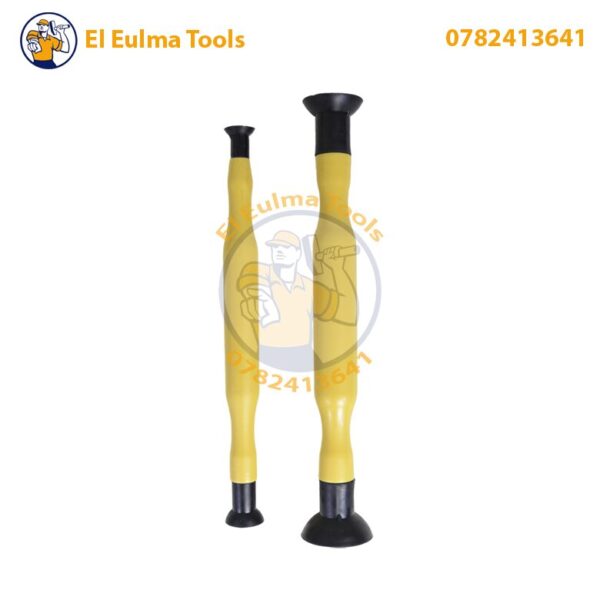 Bâtons de rodage de tête de meulage en caoutchouc 2 pieces