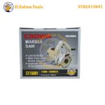 ⁦Coupe Marbre 1200W 110mm CROWN CT15081⁩ - الصورة ⁦2⁩