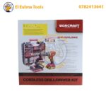Kit de visseuse perceuse sans-fil 2 batteries 20v avec 74 pieces WORCRAFT CHD-S20LiBAS – Image 2