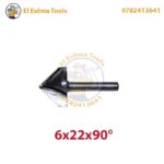 Fraise rotative 6*22*90° pour défonceuse