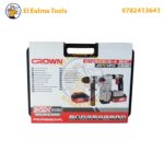 Marteau piqueur rotatif sans-fil 2 batteries 20v 4ah CROWN CT28013XS-4 BMC – Image 2