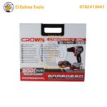 Perceuse visseuse sans-fil 2 batteries 20v 2ah CROWN CT21128HMX-2 BMC - الصورة 2