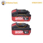 Clé a choc sans-fil 2 Batteries 20v 4ah CROWN CT22050HX-4 BMC – Image 8