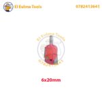 Fraise rotative 6x20mm pour défonceuse