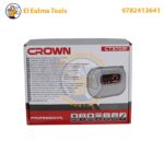 Booster batterie 4 in1 140A compresseur 4 Bar Power Bank 10000 mAh et lamp torche CROWN CT37031 – Image 2