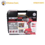 Visseuse perceuse sans-fil 2 batteries 21v brushless HONESTPLUS YAE6155 – Image 2