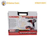 ⁦Perceuse visseuse a percussion sans-fil 2 Batteries 20v 4Ah CROWN CT21112HMX-4 BMC⁩ - الصورة ⁦2⁩