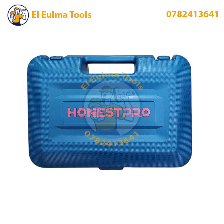 IMG_20250503_210917-Photoroom.jpg Visseuse a percussion sans-fil 2 batteries 21V 2Ah brushless HONESTPRO YAE6119 - الصورة 4