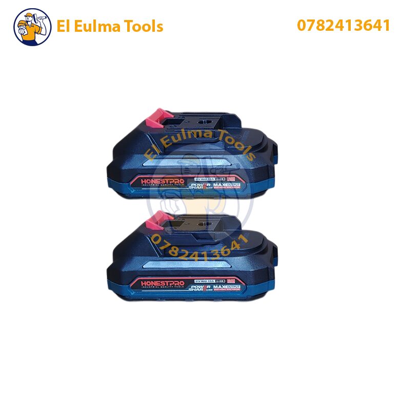 IMG_20250503_220939-Photoroom.jpg Visseuse perceuse a percussion Sans-fil 60N.m 2 Batteries 21v brushess HONESTPRO YAE6120 - الصورة 9