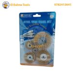 Jeu de Brosses Métalliques en Acier 8 Pièces TOPFINE TF-231154 – Image 2