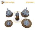 Jeu de Brosses Métalliques en Acier 5 Pièces GS OPTIMUS GS64044