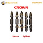 Jeu de 5 tournevis Phillips 50 mm PH2 CROWN CTSBP0033