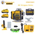 Niveau laser 16 lignes 4D 2 Batteries 12V DEWALT