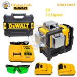 Niveau laser 3D 12 ligne 360° Vert DEWALT