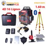 Niveau laser 4D 16 Lignes HONEST PLUS YAM0197 avec trépied