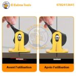 Système de nivellement des carrelage reutilisable 50 pcs avec button sans clé de serage - الصورة 4