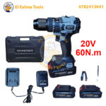 Perceuse Visseuse à Percussion Sans-fil 20V 60N.m SCHNEIDER SCHV20B