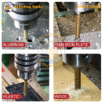 ⁦Ensemble 6 Pièces Forets Étagés et Forets Scies AFIXS 196657⁩ - الصورة ⁦2⁩