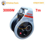 Enrouleur de Câble Électrique 3000W 7m CROWN CEER-A02U15