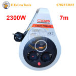 Enrouleur de Câble Multiprise 2300W 7m CROWN CEER-A02U10