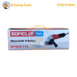 ⁦Meuleuse d'angle 700W SOFICLEF M700Z-115⁩ - الصورة ⁦2⁩