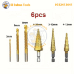 ⁦Ensemble 6 Pièces Forets Étagés et Forets Scies AFIXS 196657⁩ - الصورة ⁦6⁩