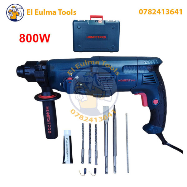 Marteau Perforateur Rotatif 800W HONESTPRO YAE2254