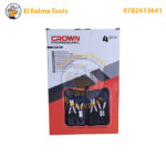 ⁦Jeu de pinces a circlips 4 pièces CROWN CPHPL-CPXC4⁩ - الصورة ⁦2⁩